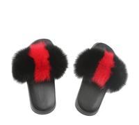 zvcv Muli Scarpe da Donna Tacco, Pantofole da Interno Pantofole di Lana per la casa Colore Femminile-Colore 1_44
