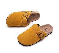zvcv Sandali da Donna Piatto, Half-Headed Sandals, Summer Couple delle Donne, conifere Pantofole, Femmina Big Size Pantofole-Black_38
