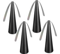 ZVD 3 Pezzi Ventola Anti Insetti, Ventilatore anti Mosche, Repellente per Zanzare per Interni Ed Esterni,Scaccia e Allontana Mosche, Vespe, Moscerini e Zanzare dal Cibo (Nero*4pcs)
