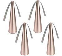 ZVD 3 Pezzi Ventola Anti Insetti, Ventilatore anti Mosche, Repellente per Zanzare per Interni Ed Esterni,Scaccia e Allontana Mosche, Vespe, Moscerini e Zanzare dal Cibo (Oro*4pcs)