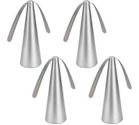 ZVD 3 Pezzi Ventola Anti Insetti, Ventilatore anti Mosche, Repellente per Zanzare per Interni Ed Esterni,Scaccia e Allontana Mosche, Vespe, Moscerini e Zanzare dal Cibo (Argento*4pcs)