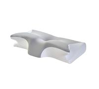 ZVD Cuscino Ortopedico Anti-Russamento per Apnea Notturna,Cuscino Antirussamento,Apnea Notturna,Supporto Cervicale in Memory Foam,Traspirante,per Tutte le Posizioni di Sonno (Grigio seta ghiaccio)