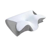 ZVD Cuscino Ortopedico Anti-Russamento per Apnea Notturna,Cuscino Antirussamento,Apnea Notturna,Supporto Cervicale in Memory Foam,Traspirante,per Tutte le Posizioni di Sonno (Grigio)
