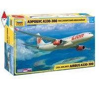 ZVEZDA 1/144 AIRBUS A330-300 CIVIL AIRLINER