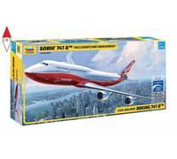 ZVEZDA 1/144 CIVIL AIRLINER BOEING 747-8