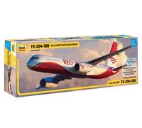 ZVEZDA 1/144 KIT AEREO TUPOLEV TU 204 100 MODELLISMO MODELLINO AUTO STATICO