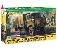 ZVEZDA - 1/35 GAZ 66 - Modellismo in plastica - Scala: 1:35
