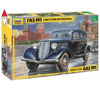 ZVEZDA 1/35 GAZ M1 SOVIET CAR