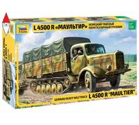 ZVEZDA 1/35 GERMAN HEAVY HALFTRACK L4500 R MAULTIER