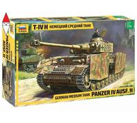 ZVEZDA 1/35 GERMAN MEDIUM TANK PANZER IV AUSF.H