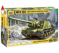 ZVEZDA 1/35 ISU-122 SOVIET TANK DESTROYER
