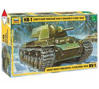 ZVEZDA 3624 1/35 KV-1 Soviet Heavy Tank with L-11 Gun (Mod. 1940)