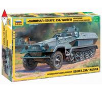 ZVEZDA 1/35 SD.KFZ.251/1 AUSF.B HANOMAG GERMAN PERSONNEL CARRIER