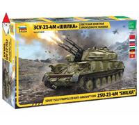 ZVEZDA 1/35 SOVIET SELF PROPELLED ANTI-AIRCRAFT GUN ZSU-23-4M SHILKA