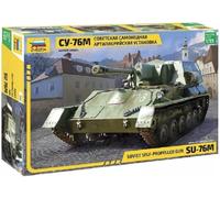Zvezda – Kit modellismo Semovente SU-76M sovietico 1:35 1945 ZS3662