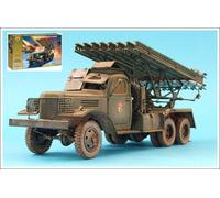 ZVEZDA 1/35 VEICOLI MILITARI BM 13 KATJUSHA KIT MODELLISMO MODELLINO AUTO