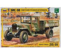 ZVEZDA 1/35 ZIS 5 B SOVIET TRUCK KIT 1:35 MODELLINO CAMION MILITARE STATICO
