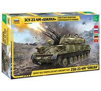 ZVEZDA 1/35 SOVIET SELF PROPELLED ANTI-AIRCRAFT GUN ZSU-23-4M SHILKA