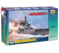 Dreadnought WWII Battleship Plastic Kit 1:350 Model ZVEZDA