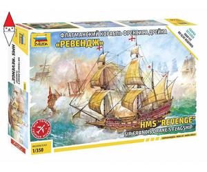 ZVEZDA 1/350 HMS REVENGE SIR FRANCIS DRAKES FLAGSHIP