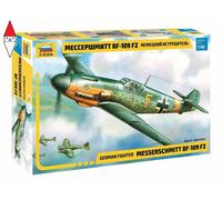 ZVEZDA 1/48 GERMAN FIGHTER MESSERSCHMITT BF-109 F2