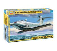 ZVEZDA 1/48 KIT AEREO A 90 ORLYNOK EKRANOPLAN MODELLISMO MODELLINO AUTO STATICO
