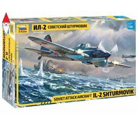 1:48 Zvezda Iliushin Il-2 Shturmovik Soviet Aircraft Airplane 1946 Kit ZS4825 Mo