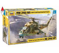 ZVEZDA 1/48 SOVIET ATTACK HELICOPTER MI-24V/VP
