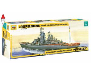 ZVEZDA 1/700 RUSSIAN NUCLEAR POWERED MISSILE CRUISER PETR VELIKIY