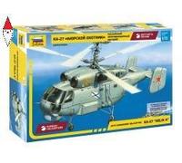 ZVEZDA 1/72 ANTI-SUBMARINE HELICOPTER KA-27 HELIX A