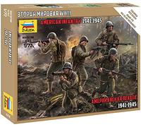 Zvezda 1/72 Fanteria degli Stati Uniti, media