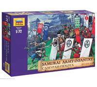 Zvezda 1:72 Fanteria Samurai