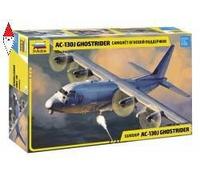 ZVEZDA 1/72 GUNSHIP AC-130J GHOSTRIDER