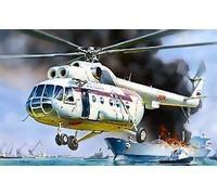 ZVEZDA 1/72 KIT ELICOTTERO MIL MI 8 RESCUE MODELLISMO MODELLINO AUTO STATICO