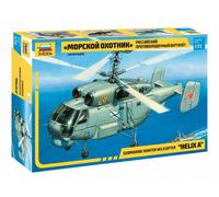 ZVEZDA 1/72 KIT ELICOTTERO MILITARE KA 27 SUBMARINE HUNTER MODELLINO AUTO