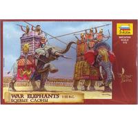 ZVEZDA 1/72 KIT MODELLISMO ACTION FIGURE MILITARE WAR ELEPHANTS SOLDATINI AUTO