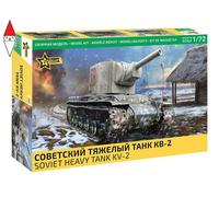 ZVEZDA 1/72 KV-2 HEAVY SOVIET TANK WWII