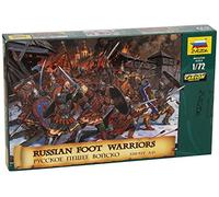 Zvezda 1/72 russi Piedi Warriors 13-14 Century # 8062