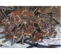 Zvezda 1/72 russi Piedi Warriors 13-14 Century # 8062