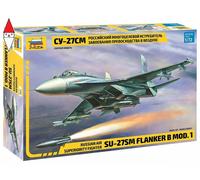 1:72 Zvezda Su-27sm Kit Z7295 Modellino