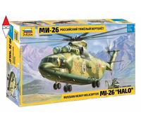 Mil Mi-26 "Halo" Russian Heavy Helicopter 1:72 Plastic Model Kit 7270 ZVEZDA