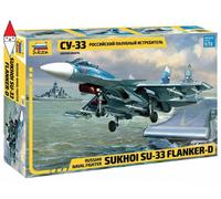 1:72 Zvezda SU-33 Kit Z7297 Modellino
