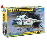 ZVEZDA 1/72 RUSSIAN RESCUE HELICOPTER MIL MI-8