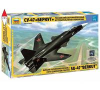 ZVEZDA 1/72 RUSSIAN SUPERMANEUVERABLE FIFTH GENERATION FIGHTER SU-47 BERKUT