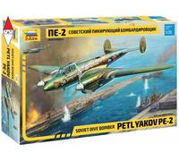 ZVEZDA 1/72 SOVIET DIVE BOMBER PETLYAKOV PE-2
