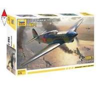 ZVEZDA 1/72 SOVIET FIGHTER YAK-1