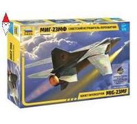 Mig / 23mf "Flogger" Soviet Interceptor Plastic Kit 1:72 Model ZVEZDA