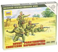 Zvezda 1/72 Soviet Paratroops