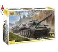 T-62 Soviet Main Battle Tank 1:72 Plastic Model Kit ZVEZDA