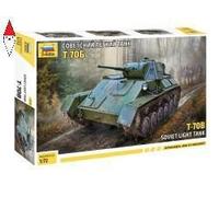 ZVEZDA 1/72 T-70B SOVIET LIGHT TANK
